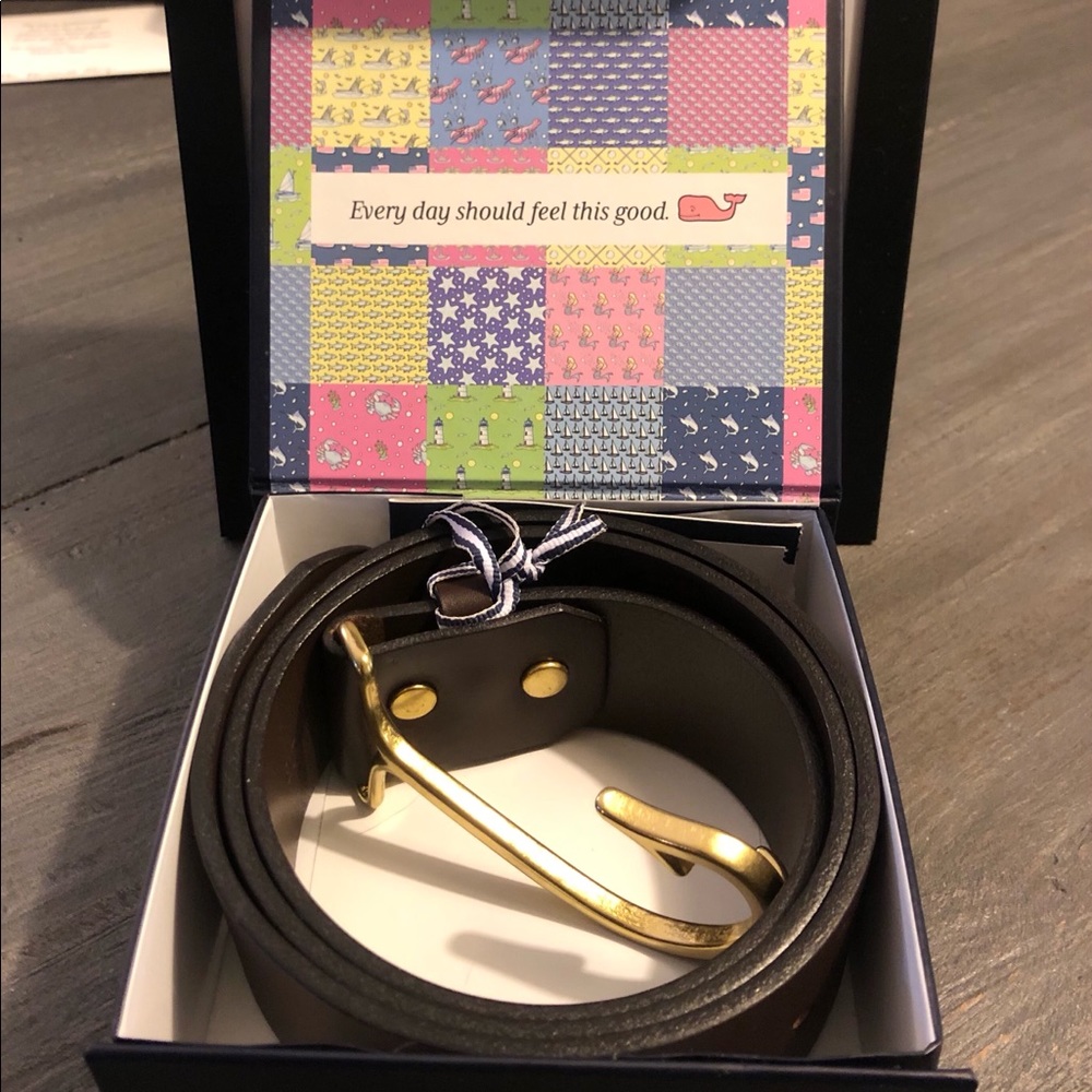 Vineyard Vines Fish Hook Belt